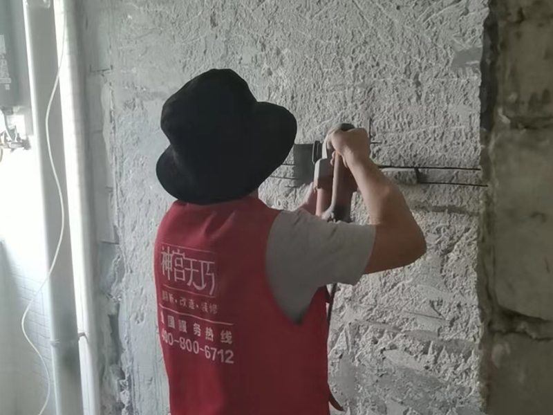 紅磚砌墻是原始的隔斷手法，你知道衛(wèi)生間隔斷墻用紅磚怎么弄嗎(圖2)