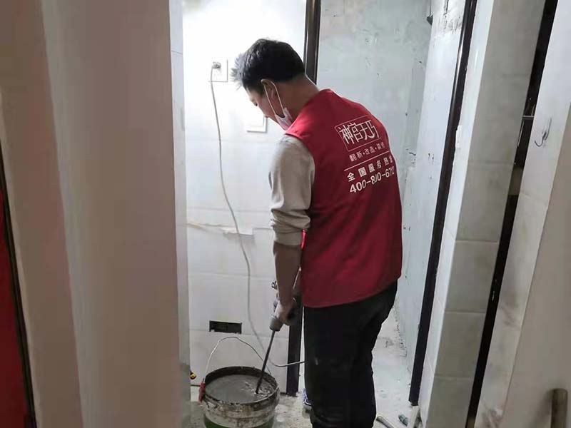 紅磚砌墻是原始的隔斷手法，你知道衛(wèi)生間隔斷墻用紅磚怎么弄嗎(圖3)